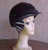 Fleece Ear Muffs under a Safety Helmet
